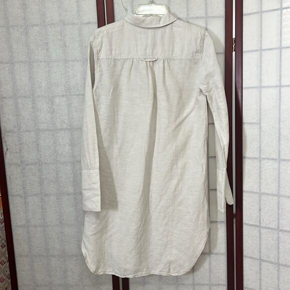 J.CREW LINEN BLEND RELAXED FIT BEACH SHIRT SIZE XS - Picture 2 of 9